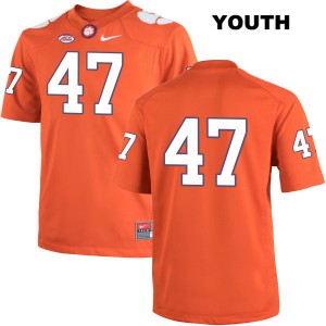 Youth Alex Spence Orange CFP Champs #47 No Name University Jerseys