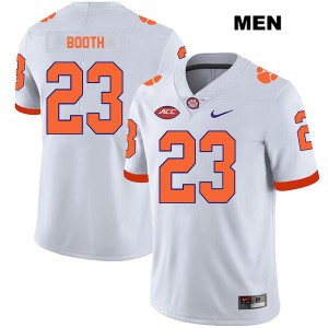 Men Andrew Booth Jr. White CFP Champs #23 College Jersey