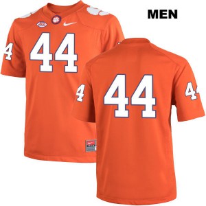 Men Garrett Williams Orange Clemson University #44 No Name Stitched Jersey