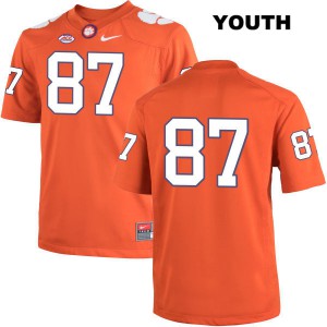 Youth J.L. Banks Orange CFP Champs #87 No Name Stitch Jerseys