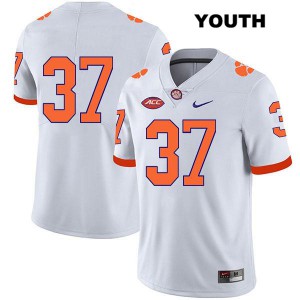 Youth Jake Herbstreit White CFP Champs #37 No Name Player Jerseys