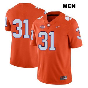 Men Mario Goodrich Orange Clemson #31 No Name Football Jerseys