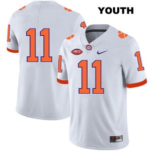 Youth Taisun Phommachanh White CFP Champs #11 No Name Official Jerseys